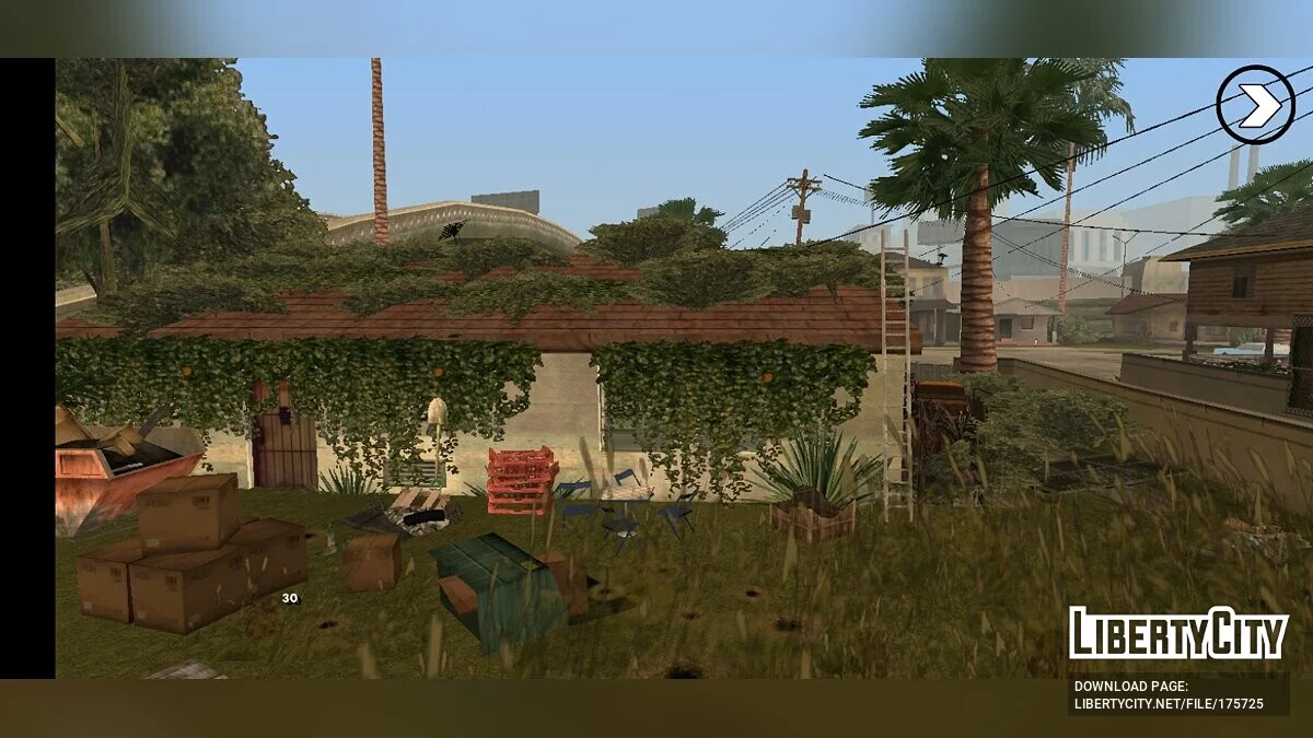 Заброшенный дом Райдера / GTA San Andreas (iOS, Android)