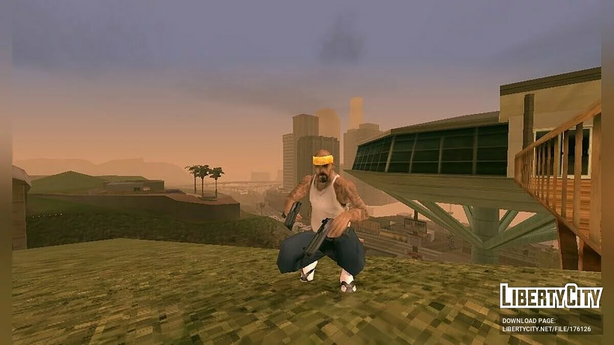 Desert Eagle в двух руках / GTA San Andreas (iOS, Android)
