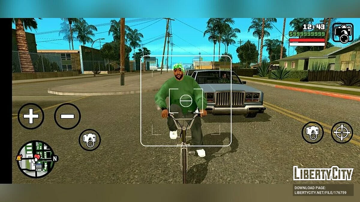 Гангстеры GSF на велосипедах / GTA San Andreas (iOS, Android)