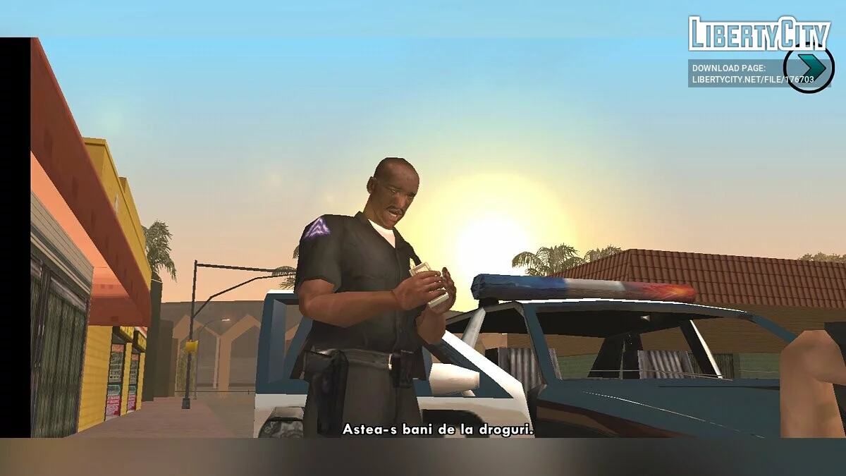 Румынский перевод / GTA San Andreas (iOS, Android)