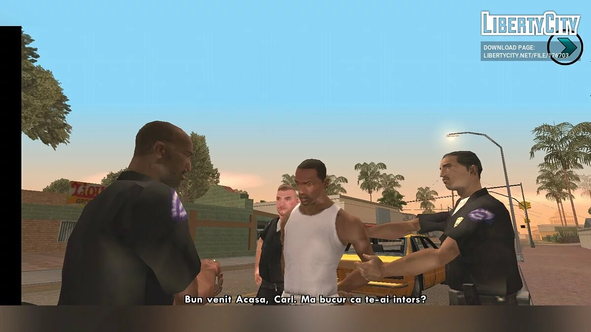 Румынский перевод / GTA San Andreas (iOS, Android)