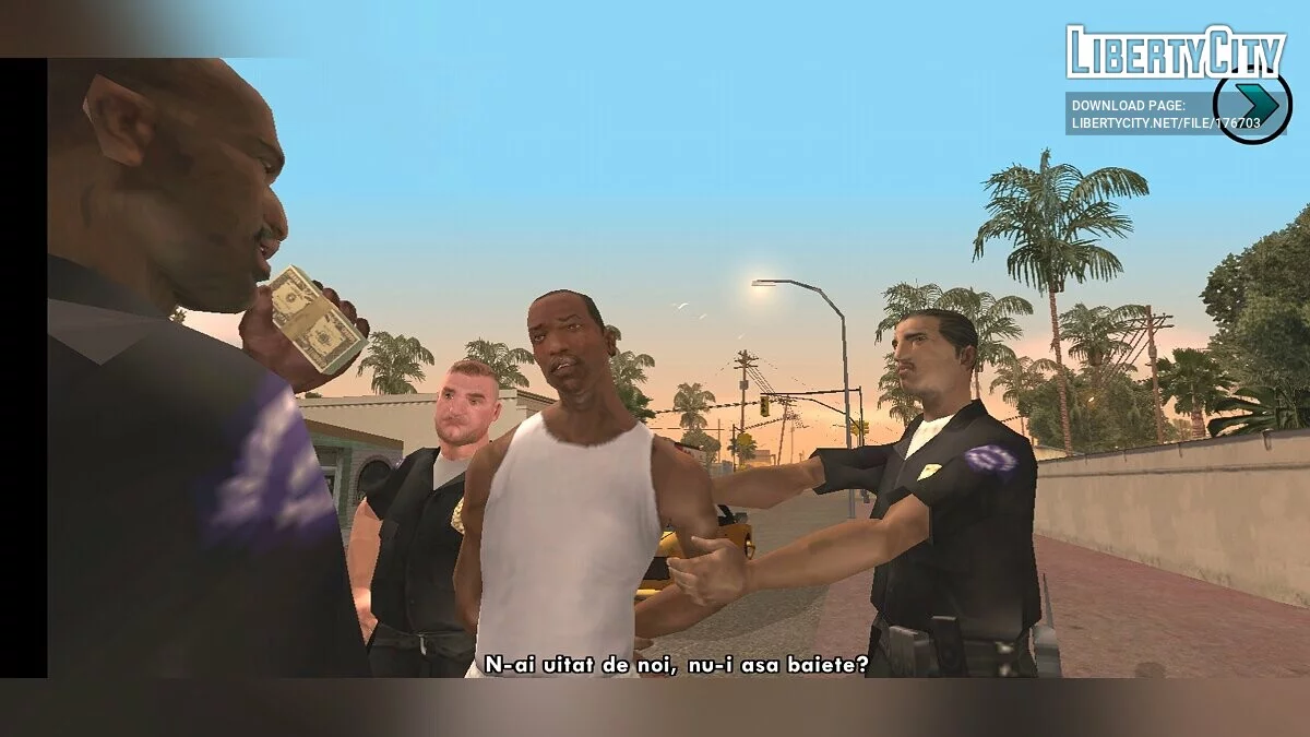 Румынский перевод / GTA San Andreas (iOS, Android)