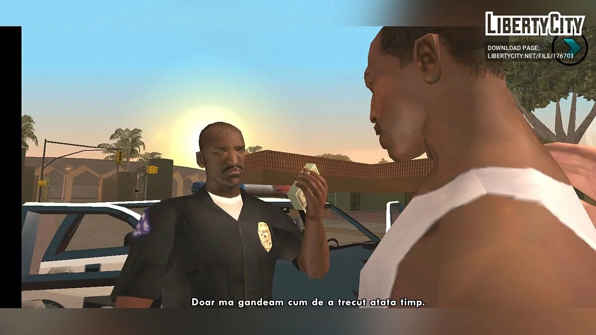 Румынский перевод / GTA San Andreas (iOS, Android)