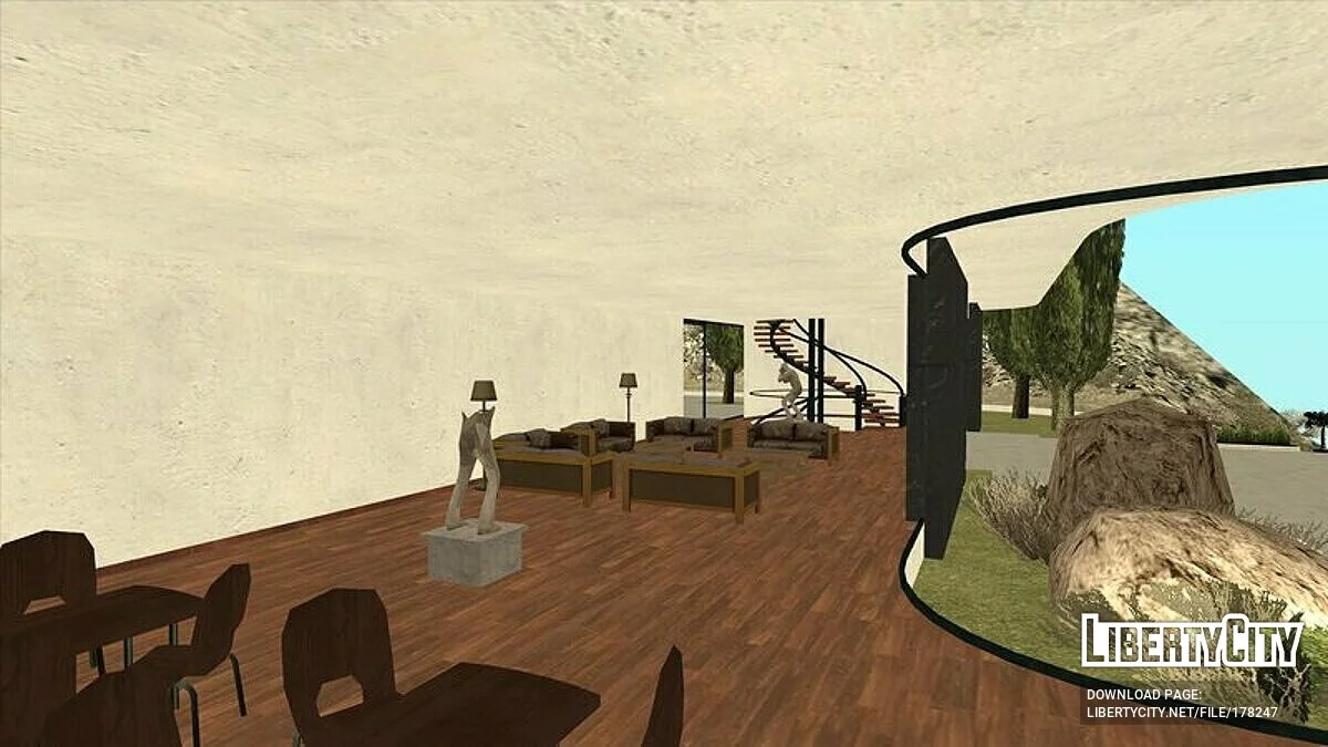 Футуристическое поместье / GTA San Andreas (iOS, Android)