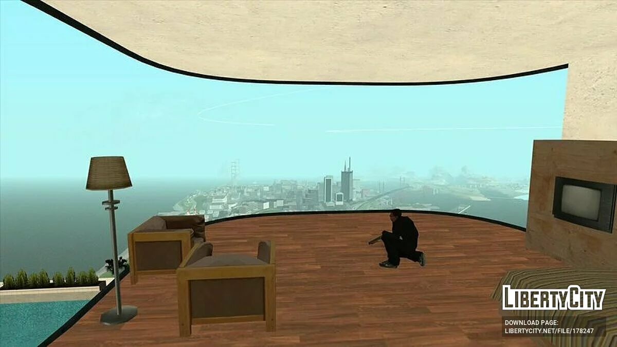 Футуристическое поместье / GTA San Andreas (iOS, Android)