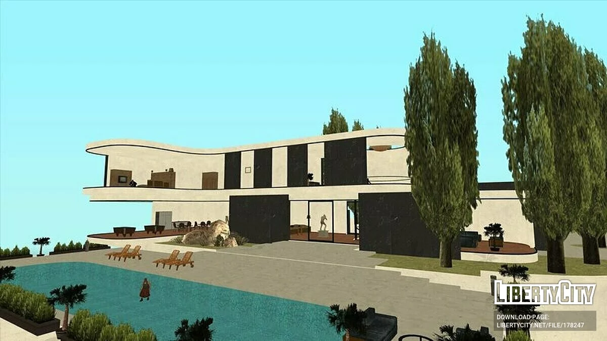 Футуристическое поместье / GTA San Andreas (iOS, Android)