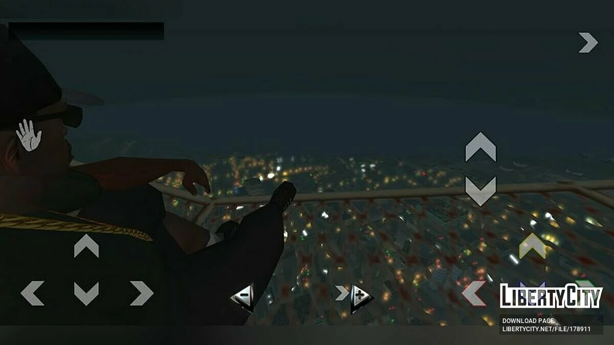 Прозрачные кнопки / GTA San Andreas (iOS, Android)