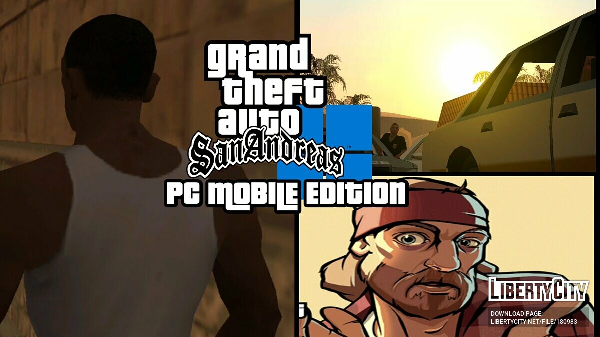 Скачать GTA PC Mobile Edition для GTA San Andreas (iOS, Android)