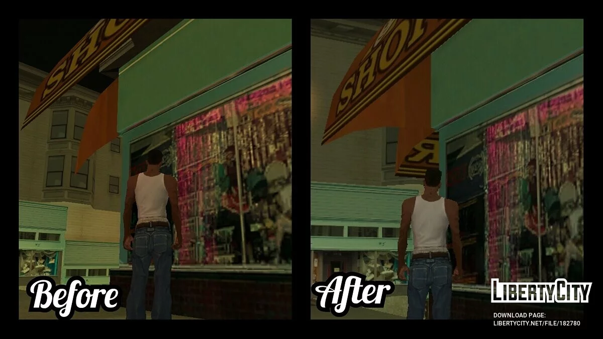 Mobile Enhancements and Fixes / GTA San Andreas (iOS, Android)