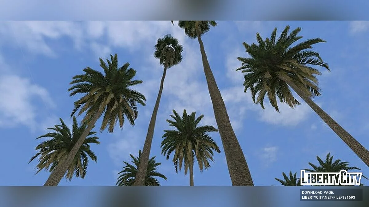Пальмы из GTA 5 (неон) / GTA San Andreas (iOS, Android)