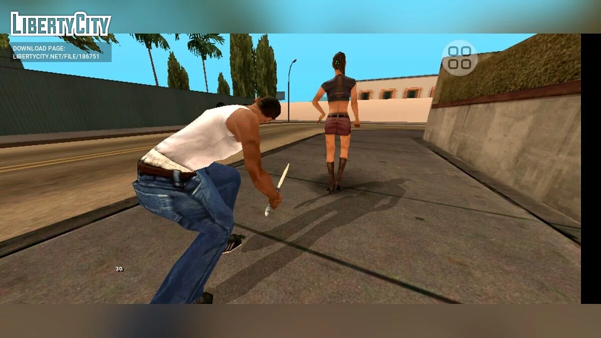 Анимации из GTA 5 / GTA San Andreas (iOS, Android)
