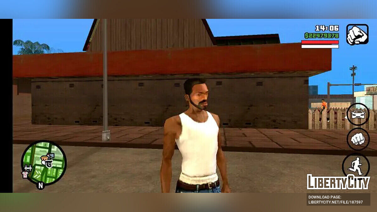 Скачать Новая борода для GTA San Andreas (iOS, Android)