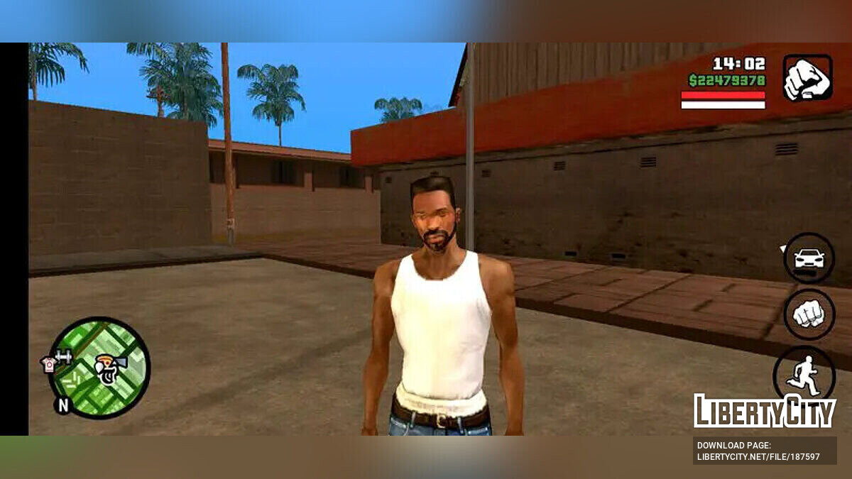 Скачать Новая борода для GTA San Andreas (iOS, Android)