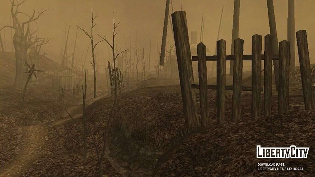 Карта из Resident Evil 4 / GTA San Andreas (iOS, Android)
