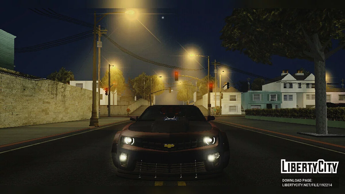 Ночное освещение фонарей 2dfx / GTA San Andreas (iOS, Android)