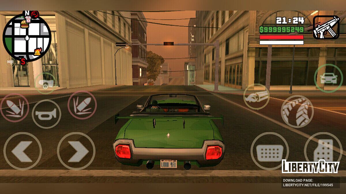 Замена mobile.(pvr;etc;dxt).dat в GTA San Andreas (iOS, Android) (35 файлов)