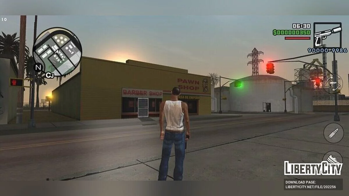 Графика и новые функции в стиле GTA: Definitive Edition / GTA San Andreas (iOS, Android)
