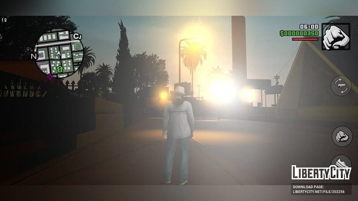 Графика и новые функции в стиле GTA: Definitive Edition / GTA San Andreas (iOS, Android)