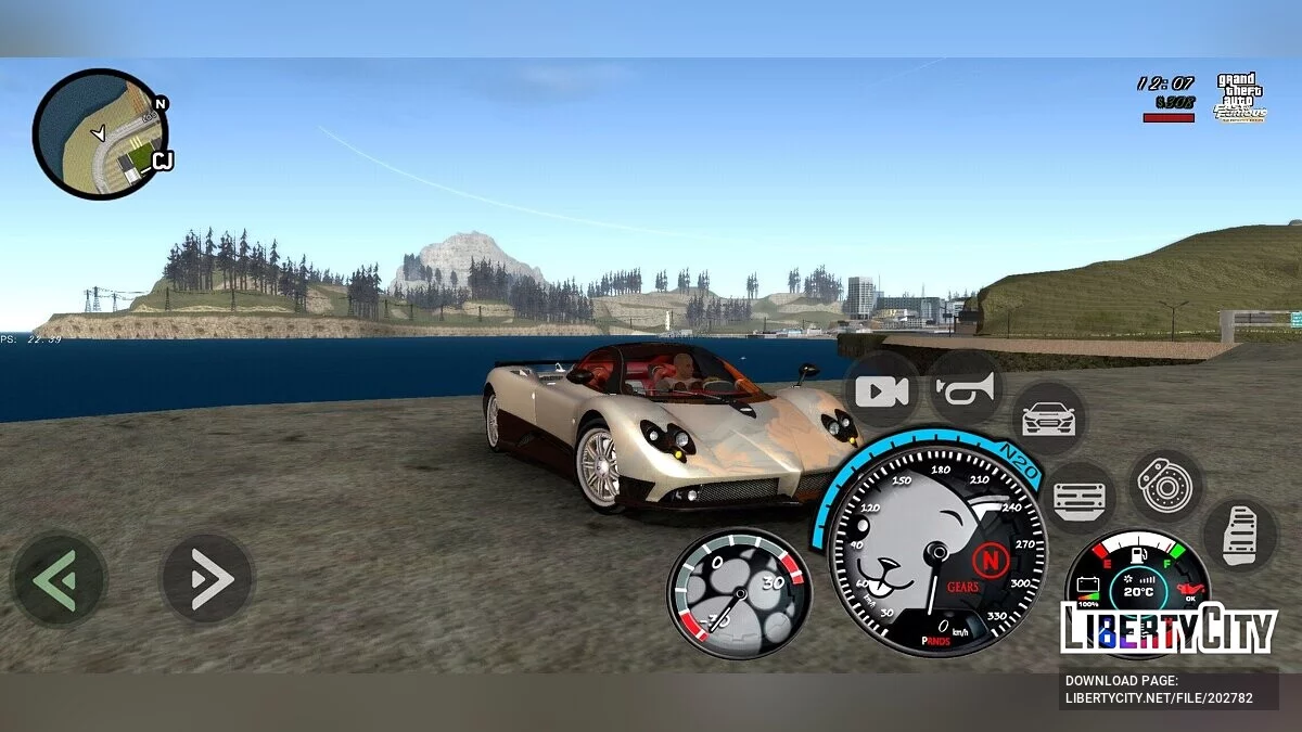 Прорисока дистанции как в The Definitive Edition / GTA San Andreas (iOS, Android)