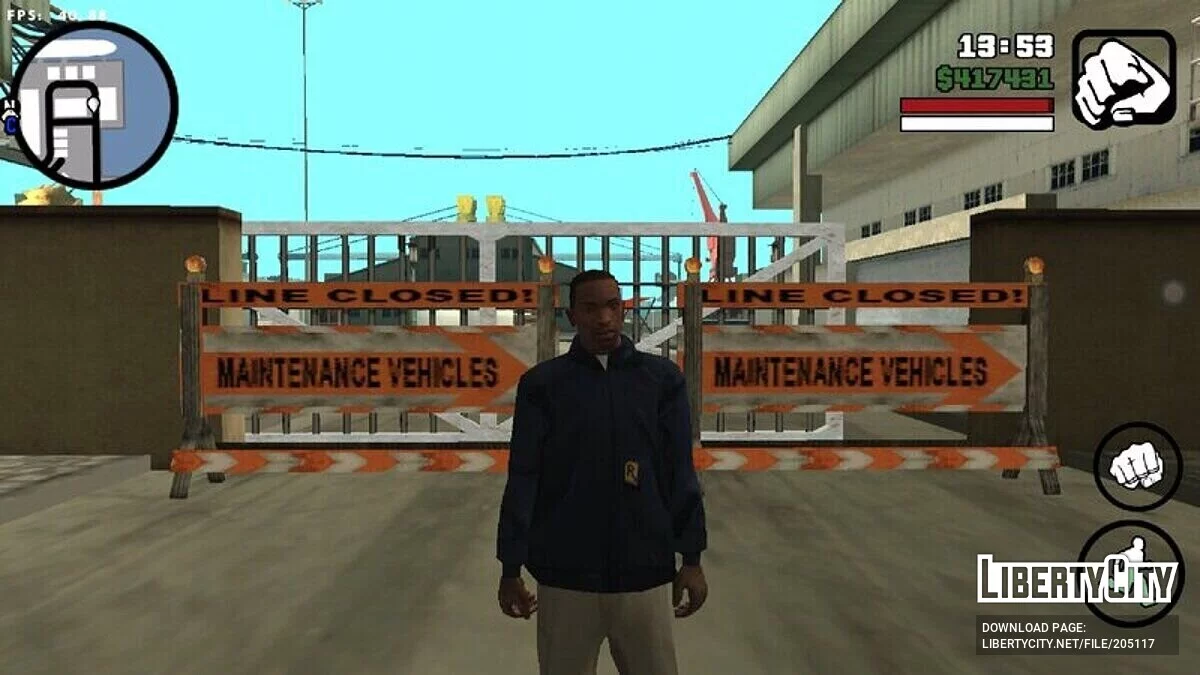 База Баллас в Доках / GTA San Andreas (iOS, Android)