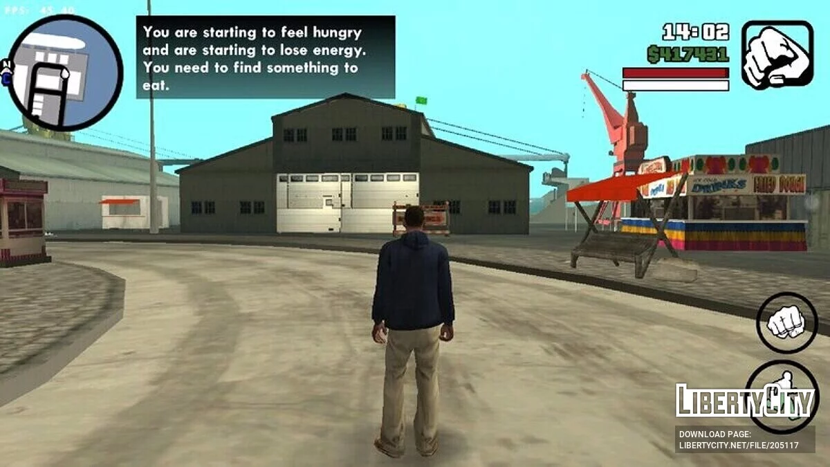 База Баллас в Доках / GTA San Andreas (iOS, Android)