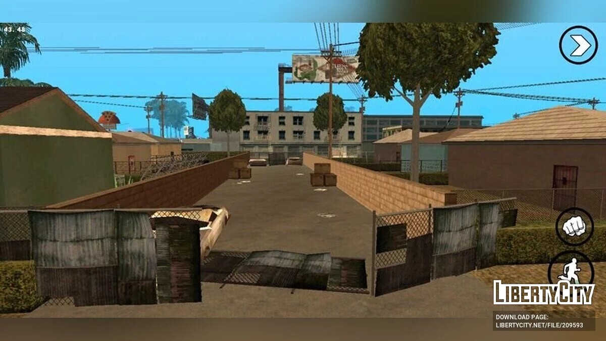 Площадка для трюков / GTA San Andreas (iOS, Android)