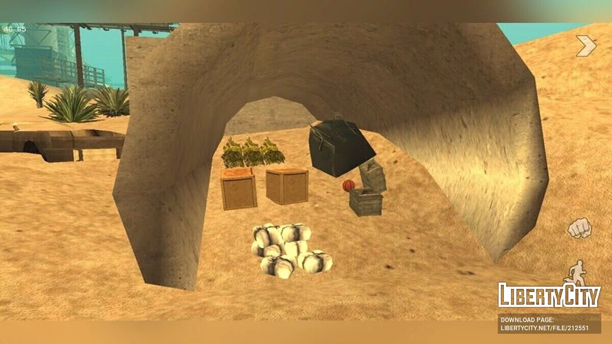 Ремейк и улучшение убежищ и складов / GTA San Andreas (iOS, Android)