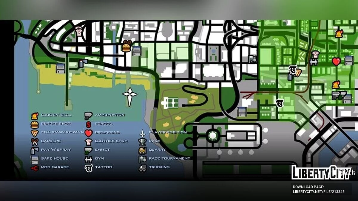 Kyuubi Map / GTA San Andreas (iOS, Android)