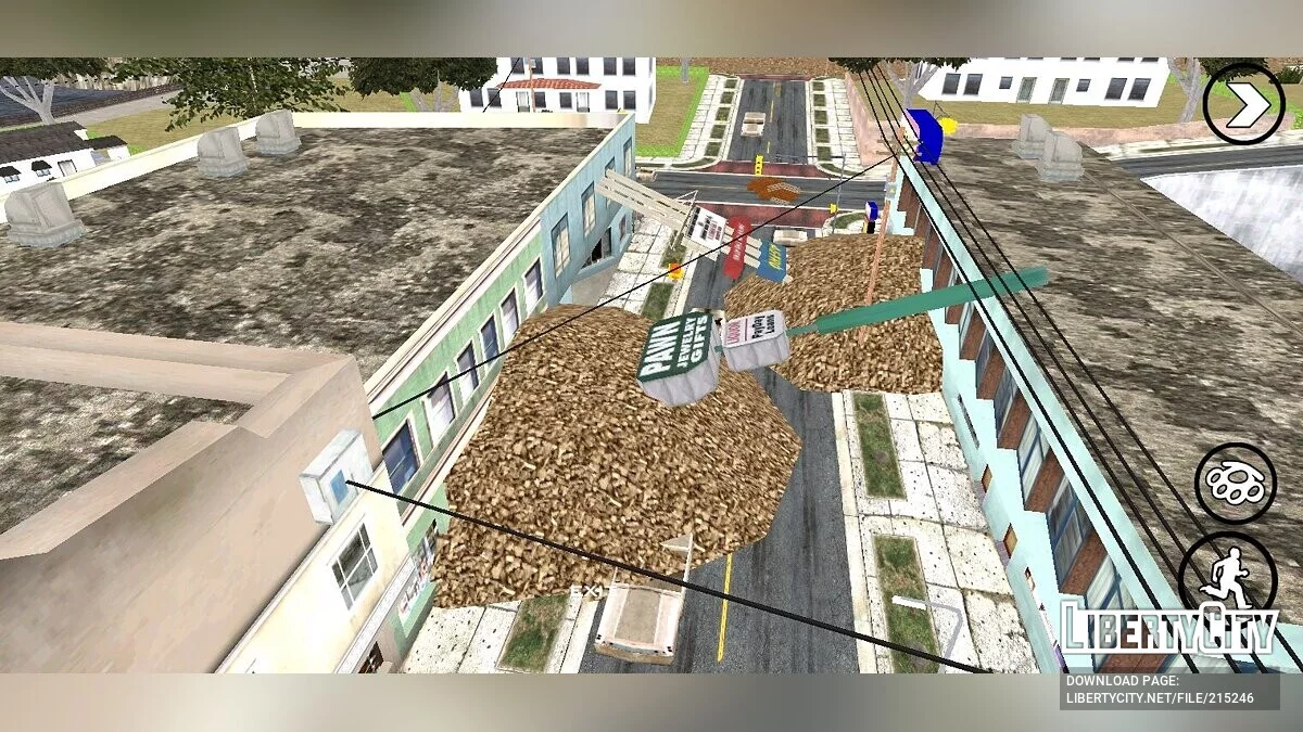 Заброшенный Бэйсайд в Сан Фиерро / GTA San Andreas (iOS, Android)