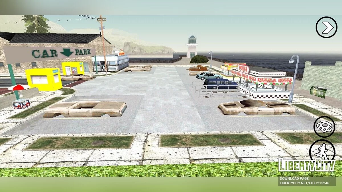 Заброшенный Бэйсайд в Сан Фиерро / GTA San Andreas (iOS, Android)