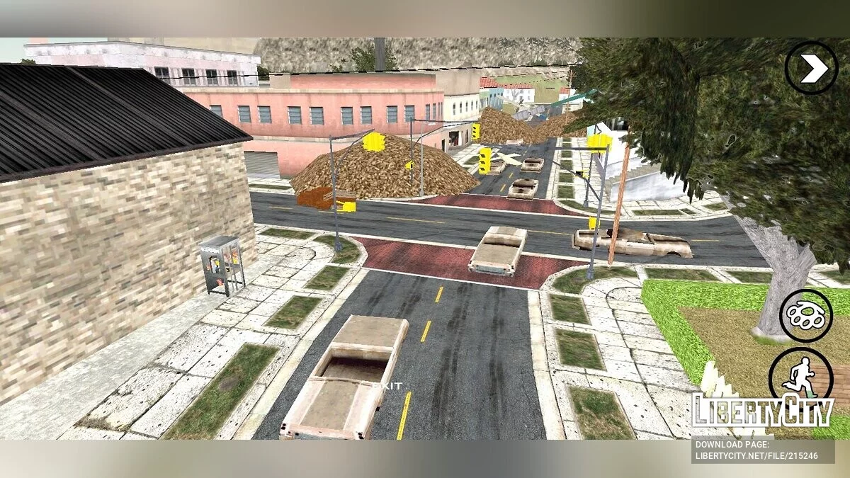 Заброшенный Бэйсайд в Сан Фиерро / GTA San Andreas (iOS, Android)