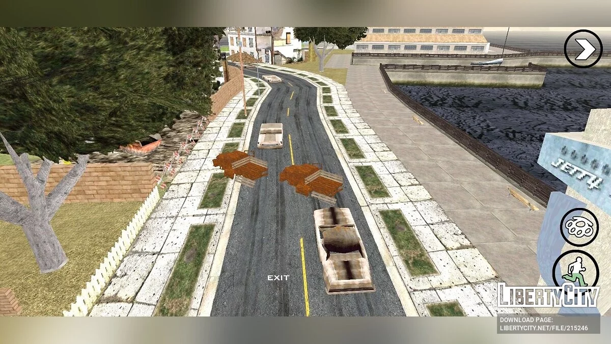 Заброшенный Бэйсайд в Сан Фиерро / GTA San Andreas (iOS, Android)