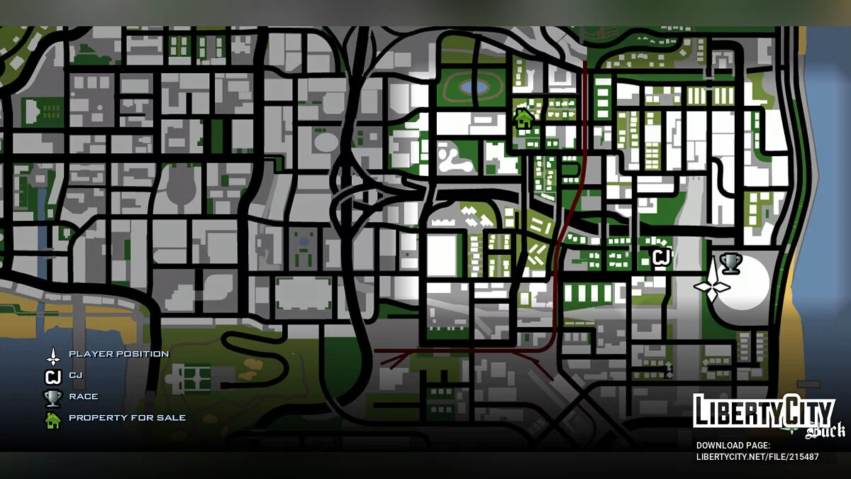 Арена для поединков Чуунинов из Наруто / GTA San Andreas (iOS, Android)