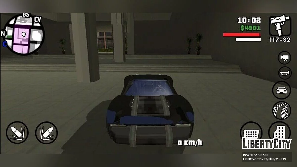 Мод на Бэтмена / GTA San Andreas (iOS, Android)