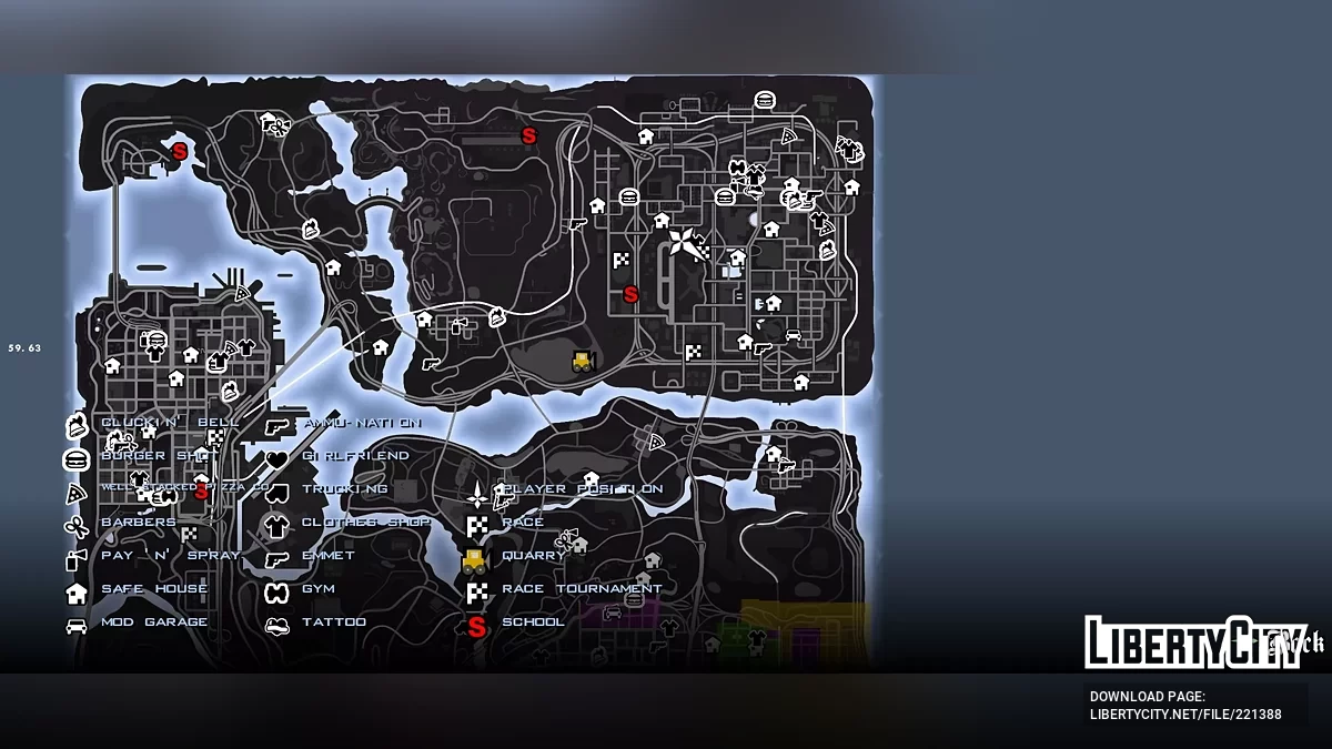 HUD в стиле GTA 4 / GTA San Andreas (iOS, Android)