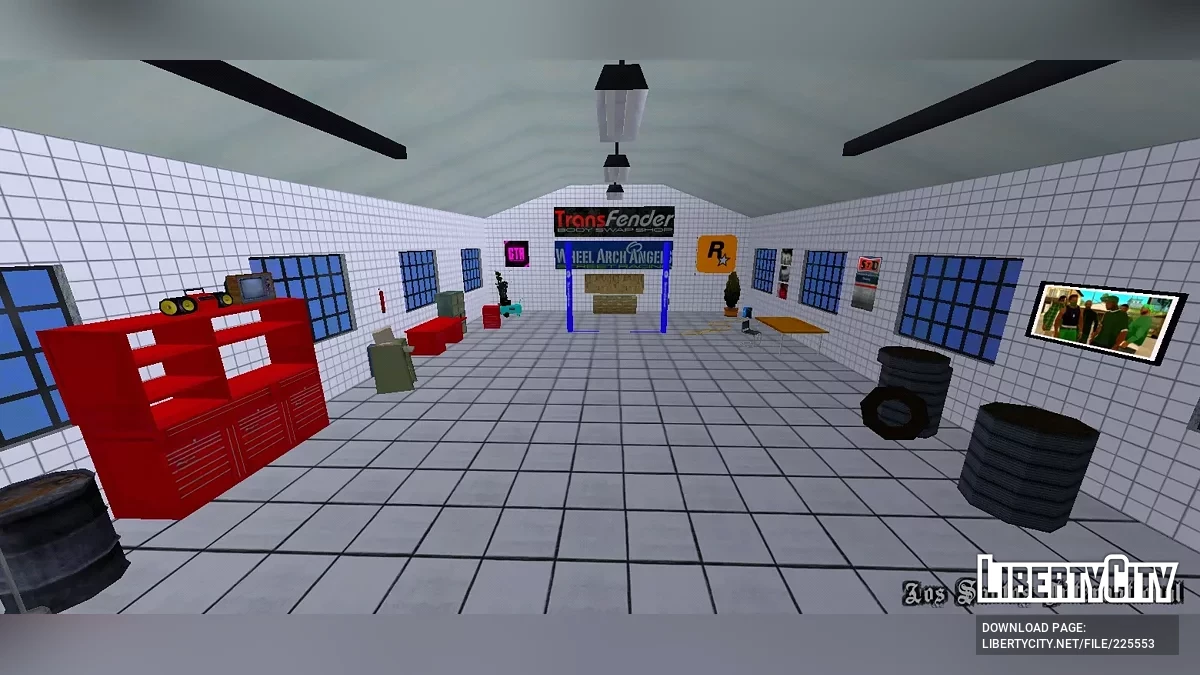 Автомастерская / GTA San Andreas (iOS, Android)