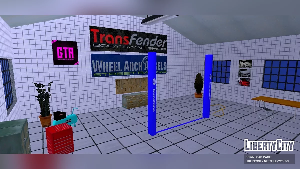 Автомастерская / GTA San Andreas (iOS, Android)