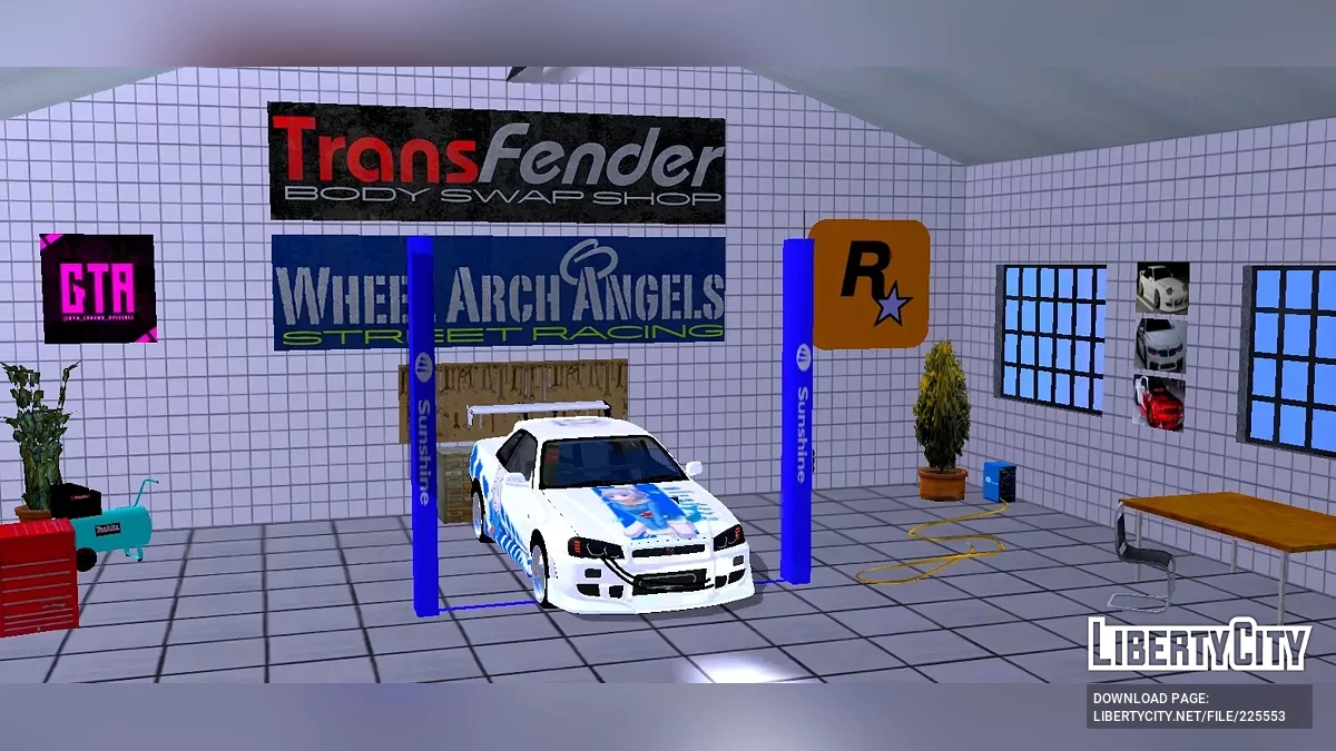 Автомастерская / GTA San Andreas (iOS, Android)