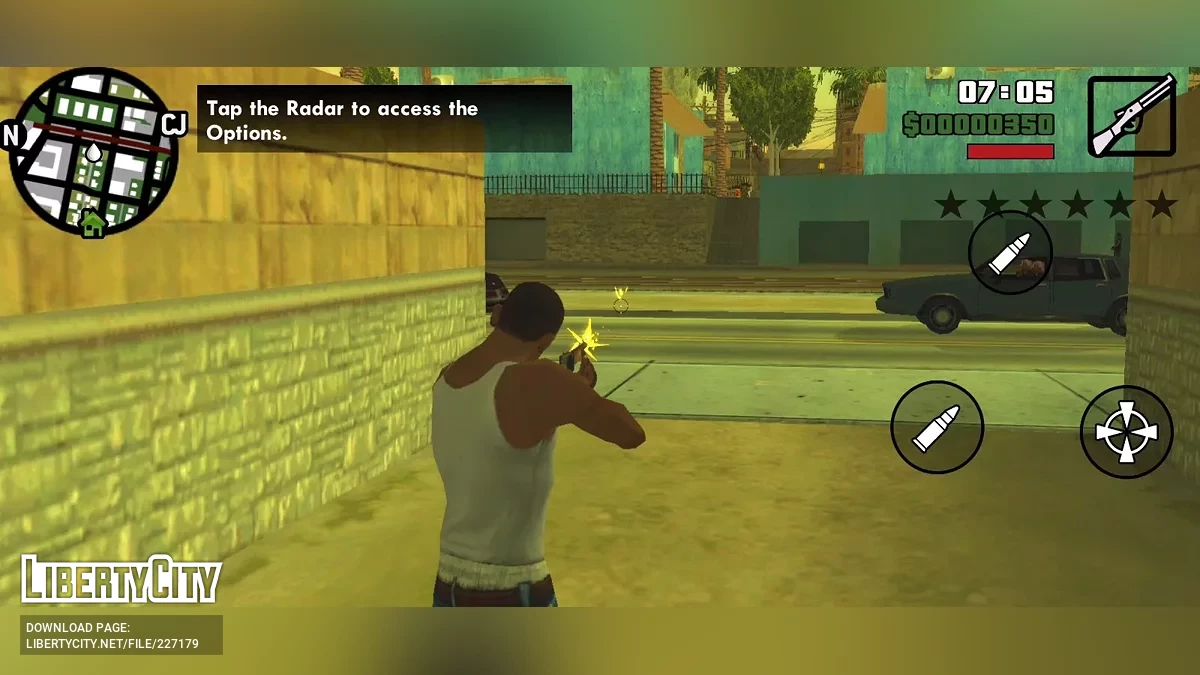 Исправление винтовки / GTA San Andreas (iOS, Android)
