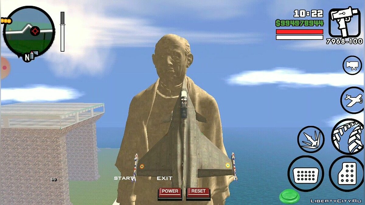 Statue of Unity in San Andreas V2 для GTA San Andreas (iOS, Android) - Картинка #5