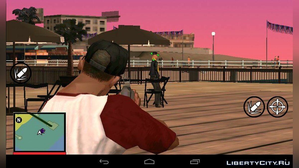 ХУД из GTA 5 для GTA San Andreas (iOS, Android) - Картинка #4
