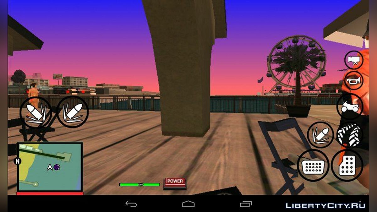 ХУД из GTA 5 для GTA San Andreas (iOS, Android) - Картинка #1