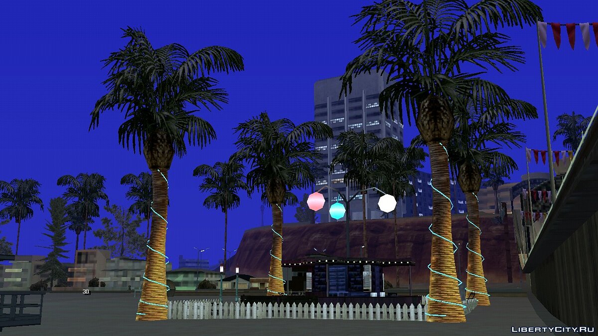 Ночное кафе на пляже для GTA San Andreas (iOS, Android) - Картинка #5