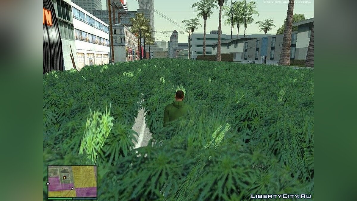 Заросший Лос-Сантос для GTA San Andreas (iOS, Android) - Картинка #1