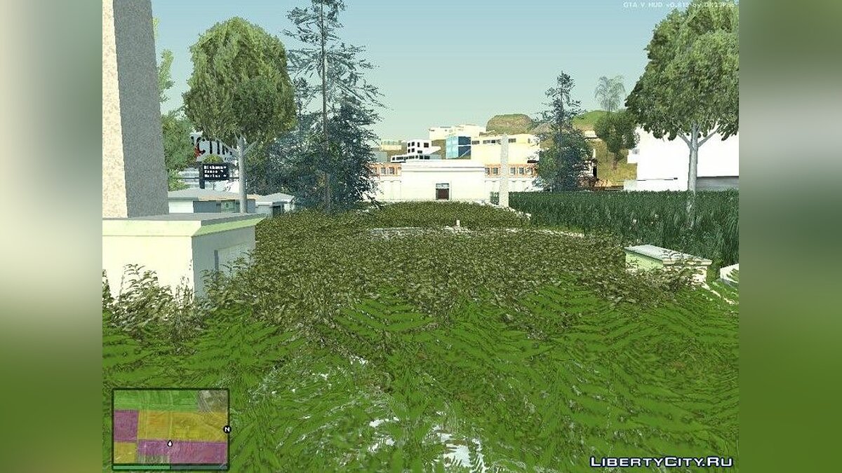 Заросший Лос-Сантос для GTA San Andreas (iOS, Android) - Картинка #3