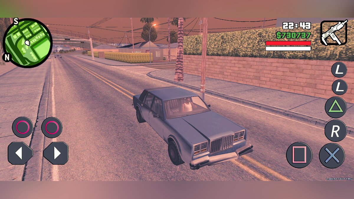 Beta Idlewood (дорога) для GTA San Andreas (iOS, Android) - Картинка #1
