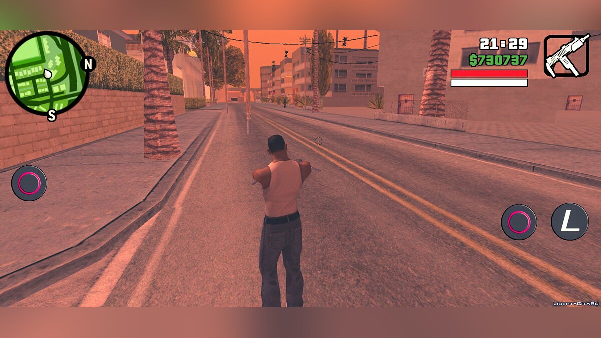 Beta Idlewood (дорога) для GTA San Andreas (iOS, Android) - Картинка #3