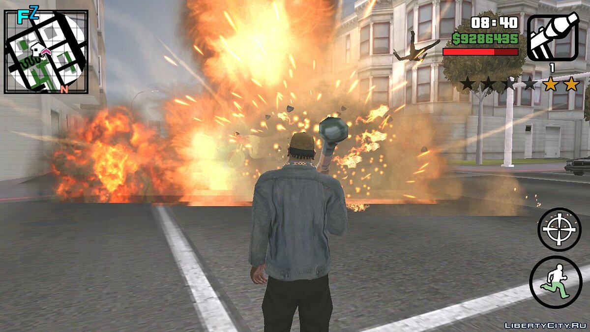 Эффекты из GTA 5 для GTA San Andreas (iOS, Android) - Картинка #1