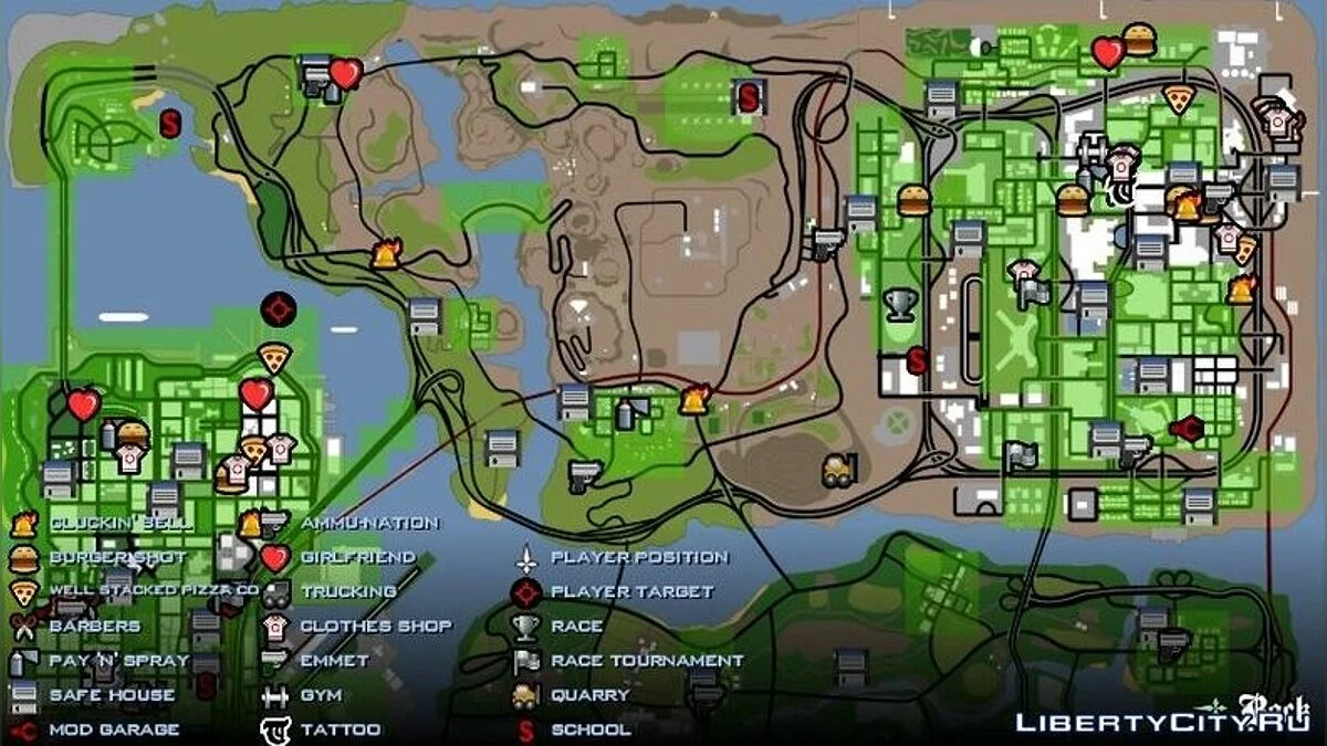 100% save для GTA SA Android - Король Сан-Андреас / GTA San Andreas (iOS, Android)