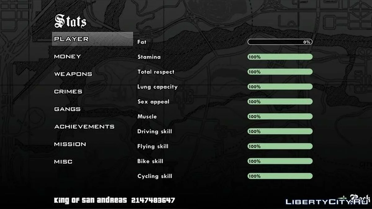 100% пройдено (Король Сан-Андреас), гангстерские войны / GTA San Andreas (iOS, Android)